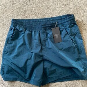 VRST mens teal green All In unlined athletic shorts XL -NWT